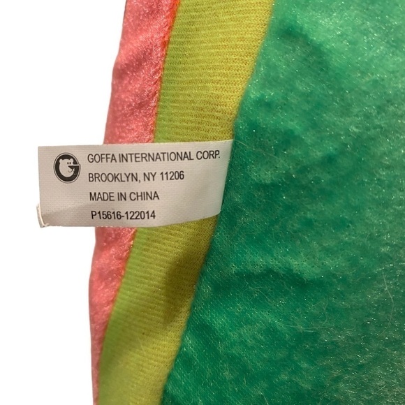 Goffa 25" GIANT WATERMELON STUFFED PLUSH PILLOW DOLL BIG LARGE HUGE FRUIT - Picture 8 of 12